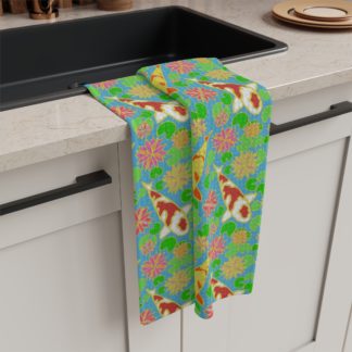 Koi Kitchen Towel